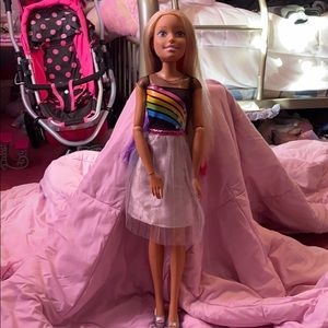Barbie standing 28” tall!  Great condition!